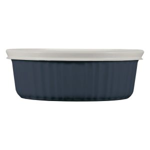 CorningWare® French Colors 24-ounce Baking Dish with Lid, Navy